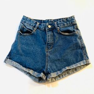 Ybg collection denim shorts